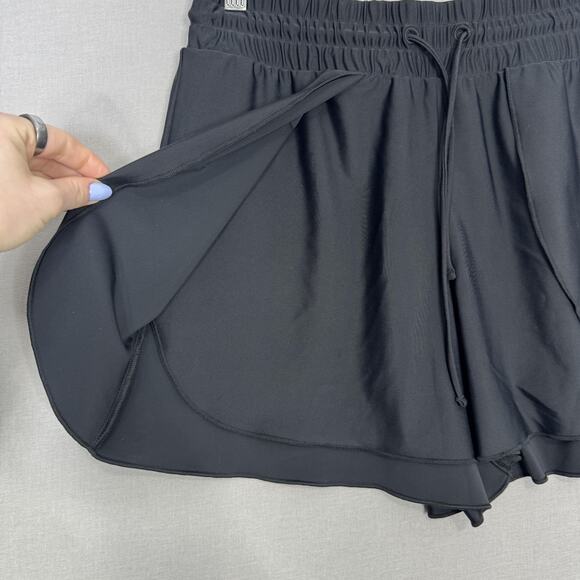 Summersalt The Sea to Shore Swim Shorts Womens Small Sea Urchin Black Cover-Up - Picture 3 of 10